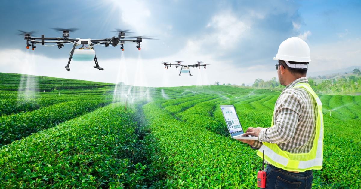 Drones in Agriculture The Future of Farming. Anthem Ag